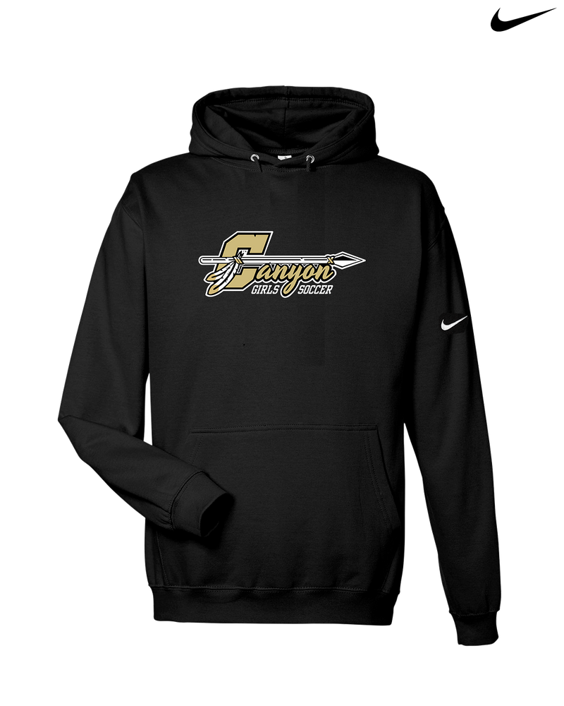 Canyon HS Arrow - Nike Club Fleece Hoodie