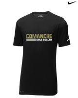 Comanche Girls Soccer - Nike Cotton Poly Dri-Fit