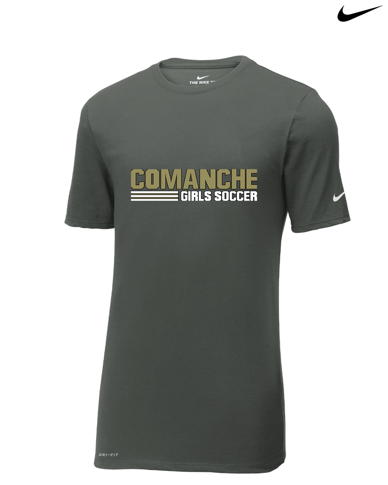 Comanche Girls Soccer - Nike Cotton Poly Dri-Fit
