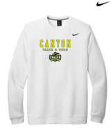 Canyon HS Track & Field Block - Mens Nike Crewneck