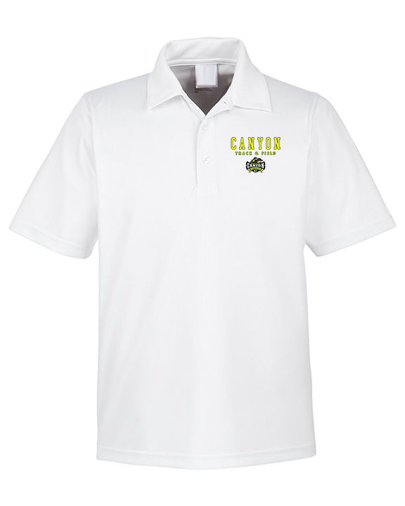Canyon HS Track & Field Block - Mens Polo