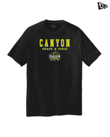 Canyon HS Track & Field Block - New Era Performance Shirt