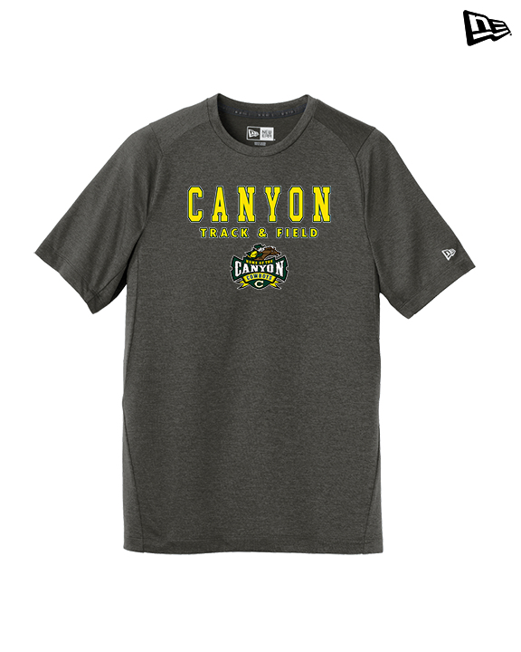 Canyon HS Track & Field Block - New Era Performance Shirt