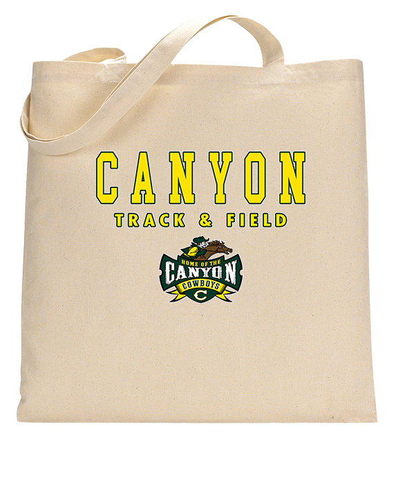 Canyon HS Track & Field Block - Tote