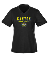 Canyon HS Track & Field Block - Womens Performance Shirt