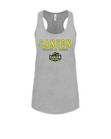 Canyon HS Track & Field Block - Womens Tank Top