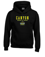 Canyon HS Track & Field Block - Youth Hoodie