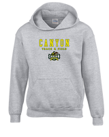 Canyon HS Track & Field Block - Youth Hoodie