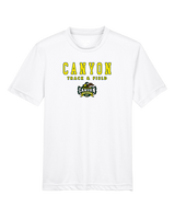 Canyon HS Track & Field Block - Youth Performance Shirt
