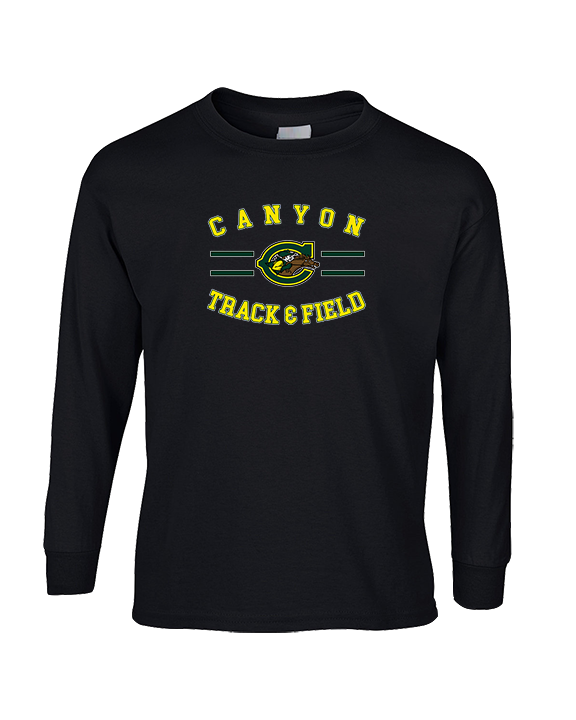 Canyon HS Track & Field Curve - Cotton Longsleeve