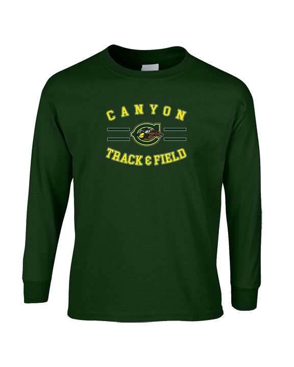 Canyon HS Track & Field Curve - Cotton Longsleeve