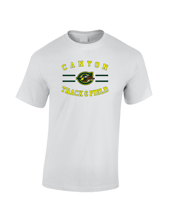 Canyon HS Track & Field Curve - Cotton T-Shirt