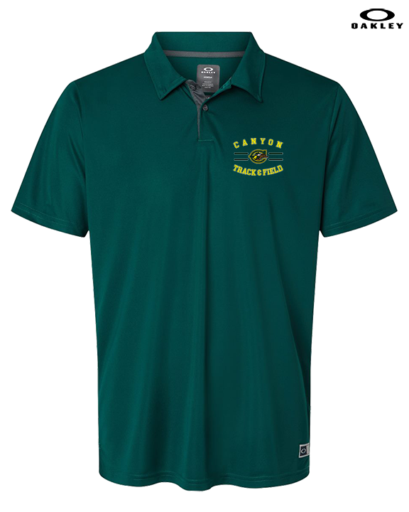Canyon HS Track & Field Curve - Mens Oakley Polo
