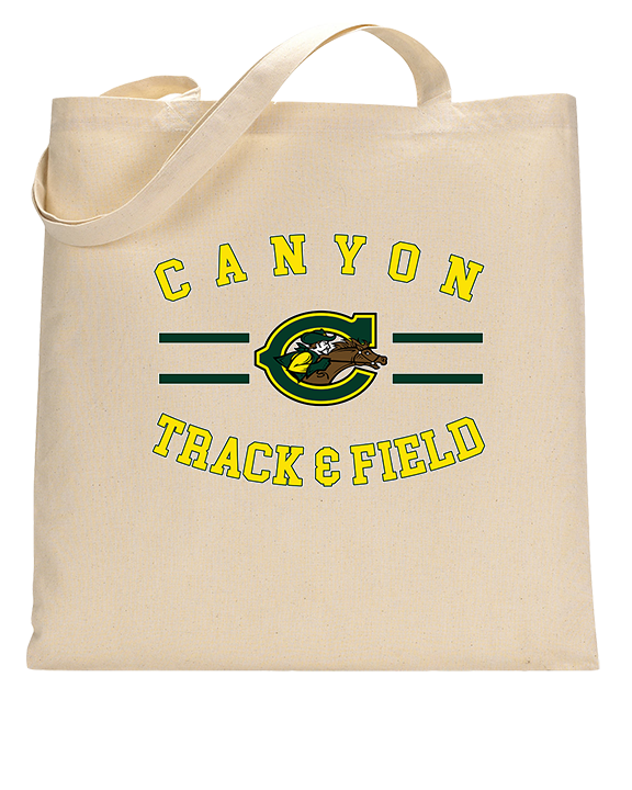 Canyon HS Track & Field Curve - Tote