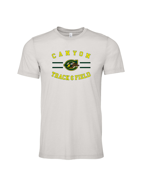 Canyon HS Track & Field Curve - Tri-Blend Shirt