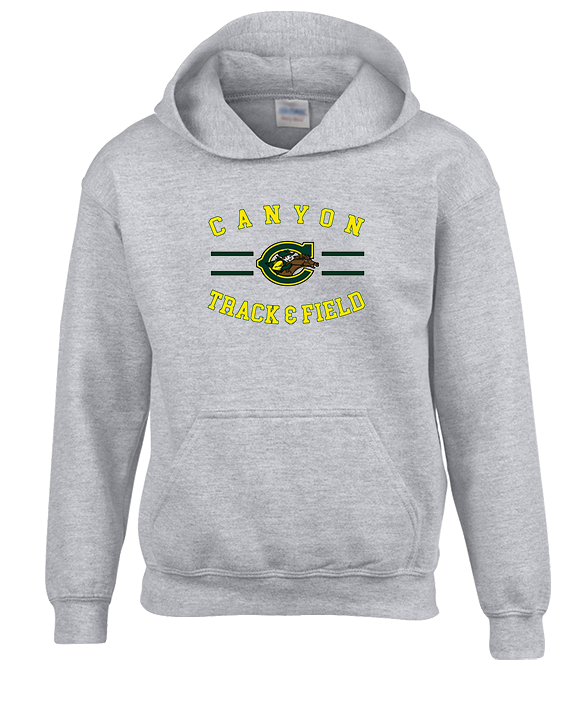 Canyon HS Track & Field Curve - Unisex Hoodie