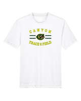 Canyon HS Track & Field Curve - Youth Performance Shirt