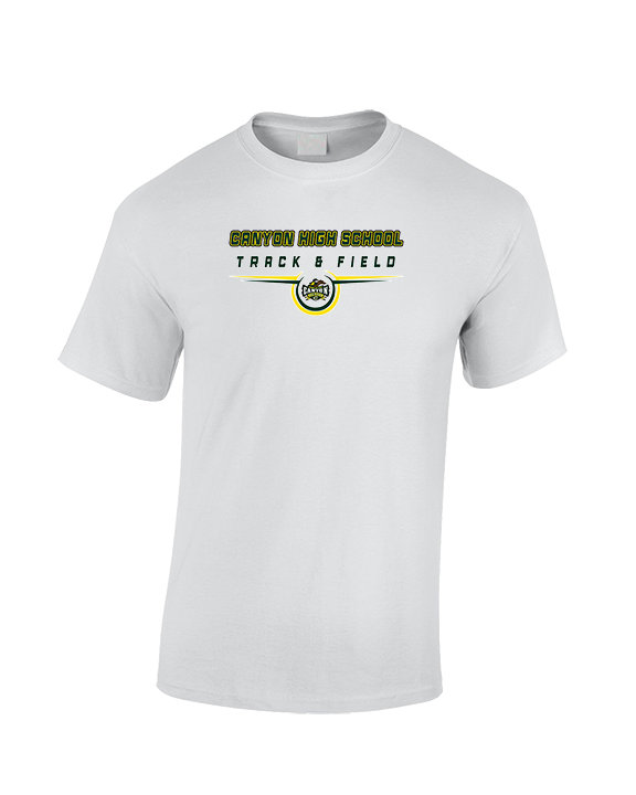 Canyon HS Track & Field Design - Cotton T-Shirt