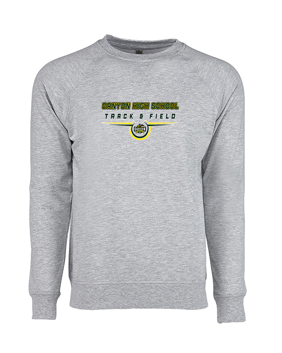 Canyon HS Track & Field Design - Crewneck Sweatshirt