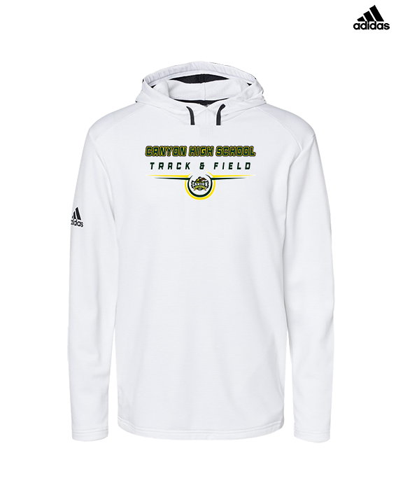 Canyon HS Track & Field Design - Mens Adidas Hoodie