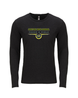 Canyon HS Track & Field Design - Tri-Blend Long Sleeve