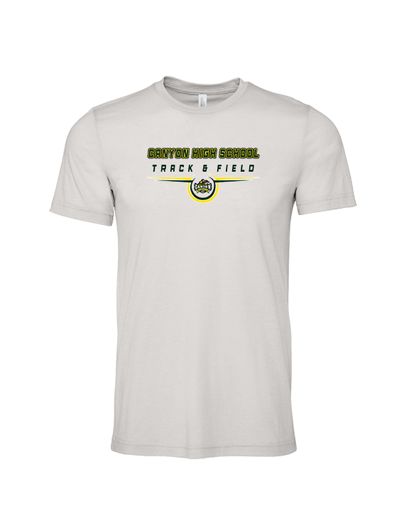Canyon HS Track & Field Design - Tri-Blend Shirt