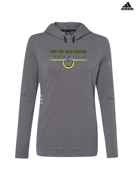 Canyon HS Track & Field Design - Womens Adidas Hoodie