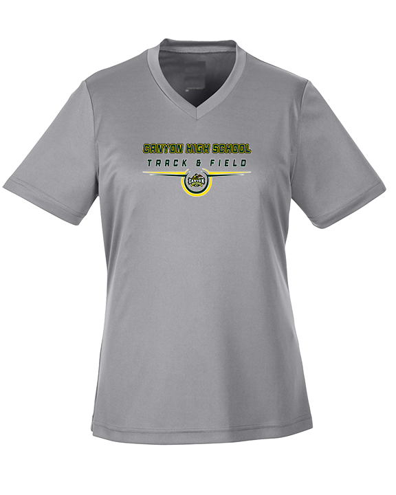 Canyon HS Track & Field Design - Womens Performance Shirt