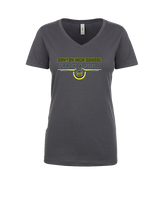 Canyon HS Track & Field Design - Womens Vneck