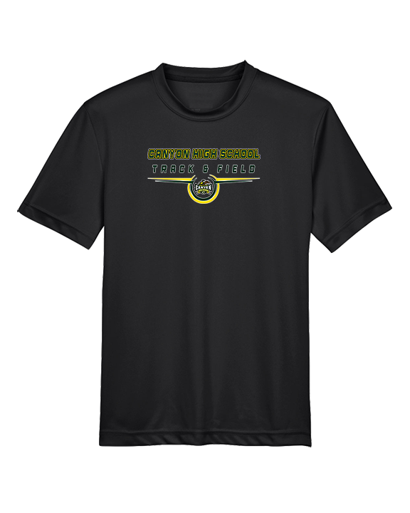 Canyon HS Track & Field Design - Youth Performance Shirt