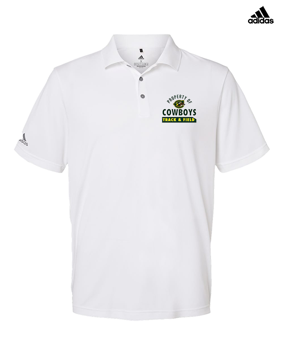 Canyon HS Track & Field Property - Mens Adidas Polo