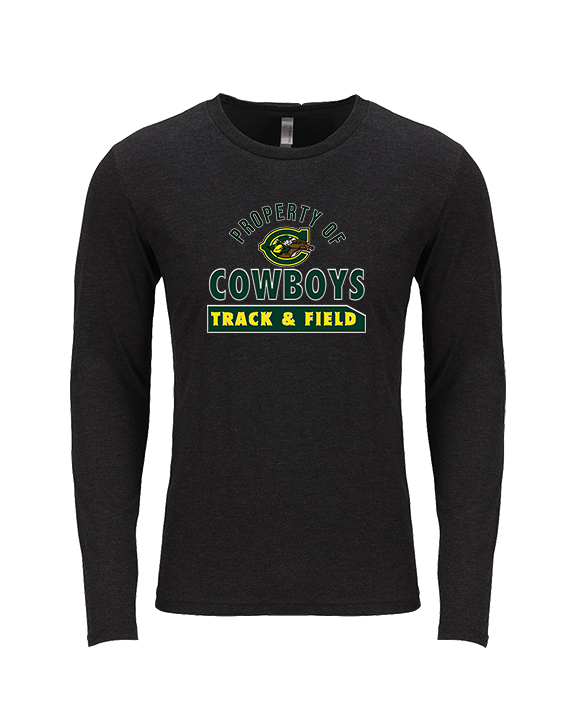 Canyon HS Track & Field Property - Tri-Blend Long Sleeve