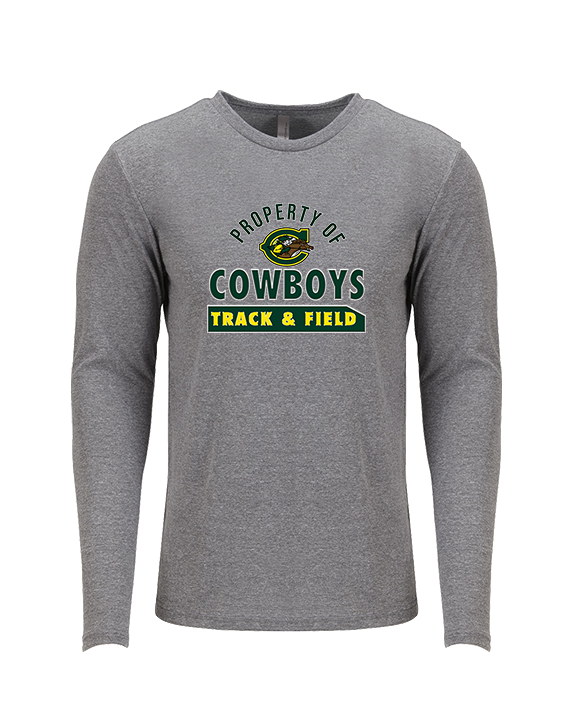 Canyon HS Track & Field Property - Tri-Blend Long Sleeve
