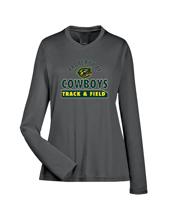 Canyon HS Track & Field Property - Womens Performance Longsleeve