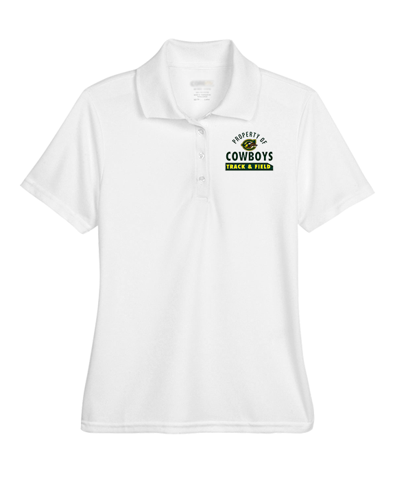 Canyon HS Track & Field Property - Womens Polo