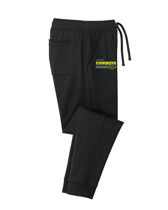 Canyon HS Track & Field Stripes - Cotton Joggers
