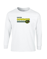 Canyon HS Track & Field Stripes - Cotton Longsleeve