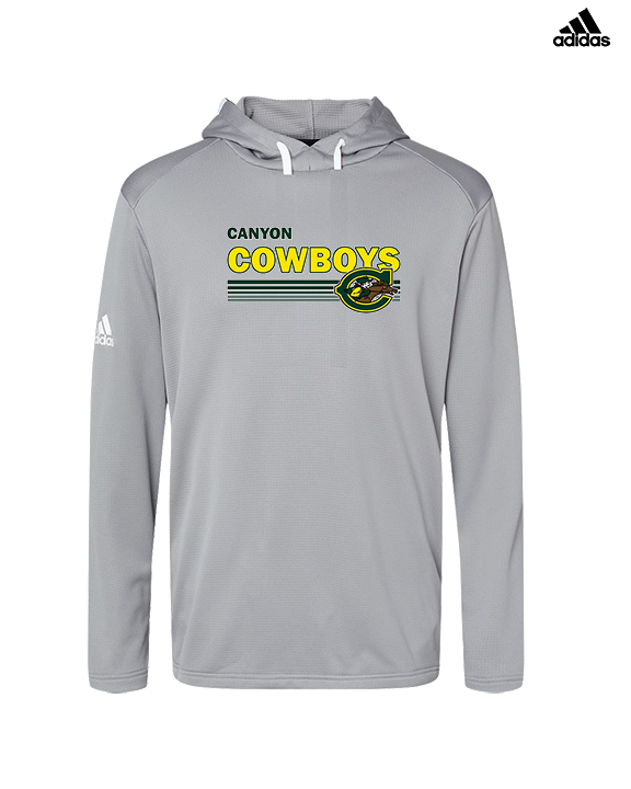 Canyon HS Track & Field Stripes - Mens Adidas Hoodie