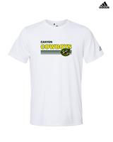 Canyon HS Track & Field Stripes - Mens Adidas Performance Shirt