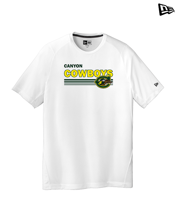 Canyon HS Track & Field Stripes - New Era Performance Shirt