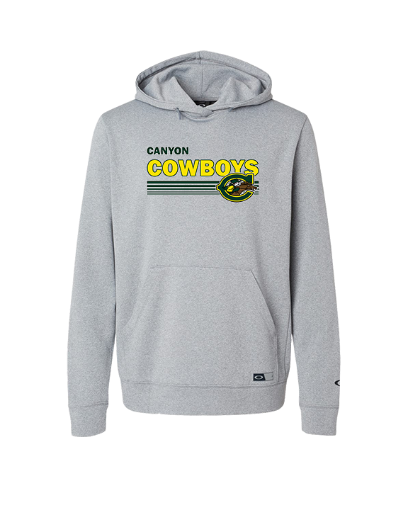 Canyon HS Track & Field Stripes - Oakley Performance Hoodie