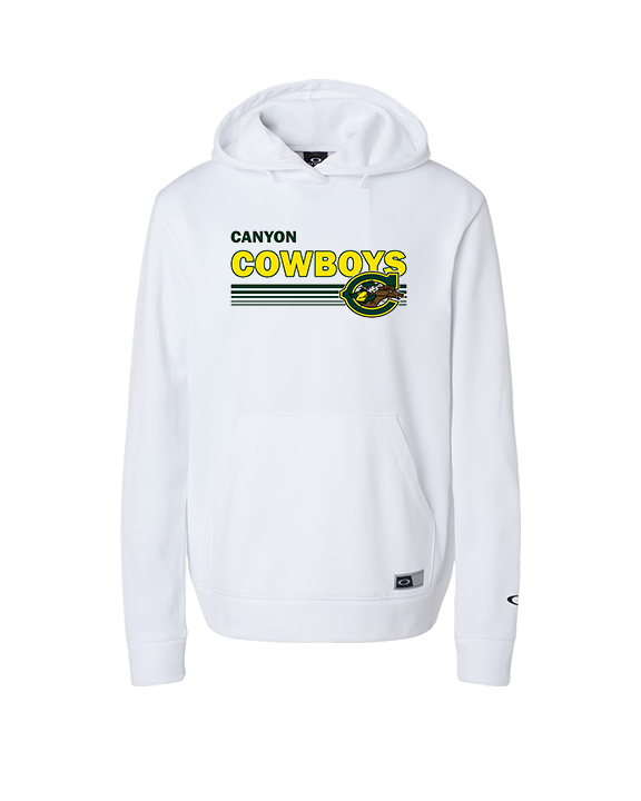 Canyon HS Track & Field Stripes - Oakley Performance Hoodie