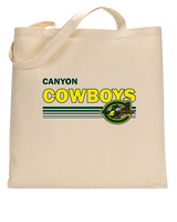 Canyon HS Track & Field Stripes - Tote
