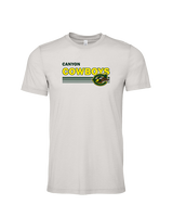 Canyon HS Track & Field Stripes - Tri-Blend Shirt