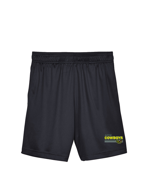 Canyon HS Track & Field Stripes - Youth Training Shorts