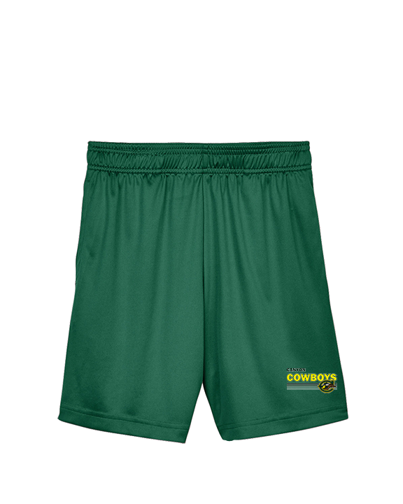 Canyon HS Track & Field Stripes - Youth Training Shorts