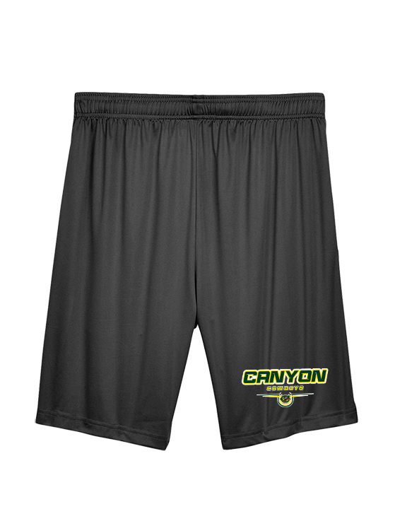 Canyon HS XC Design - Mens Training Shorts with Pockets