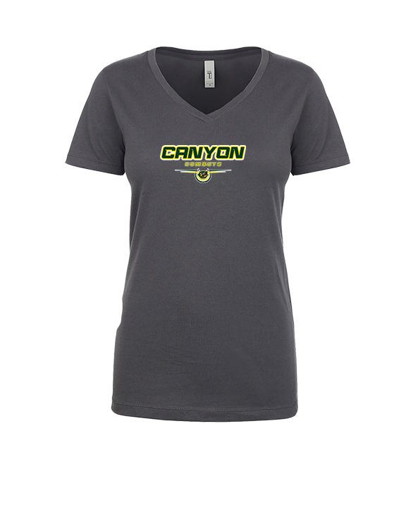 Canyon HS XC Design - Womens Vneck