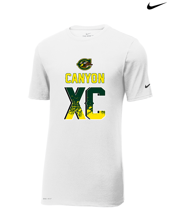 Canyon HS XC Splatter - Mens Nike Cotton Poly Tee