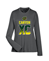 Canyon HS XC Splatter - Womens Performance Longsleeve